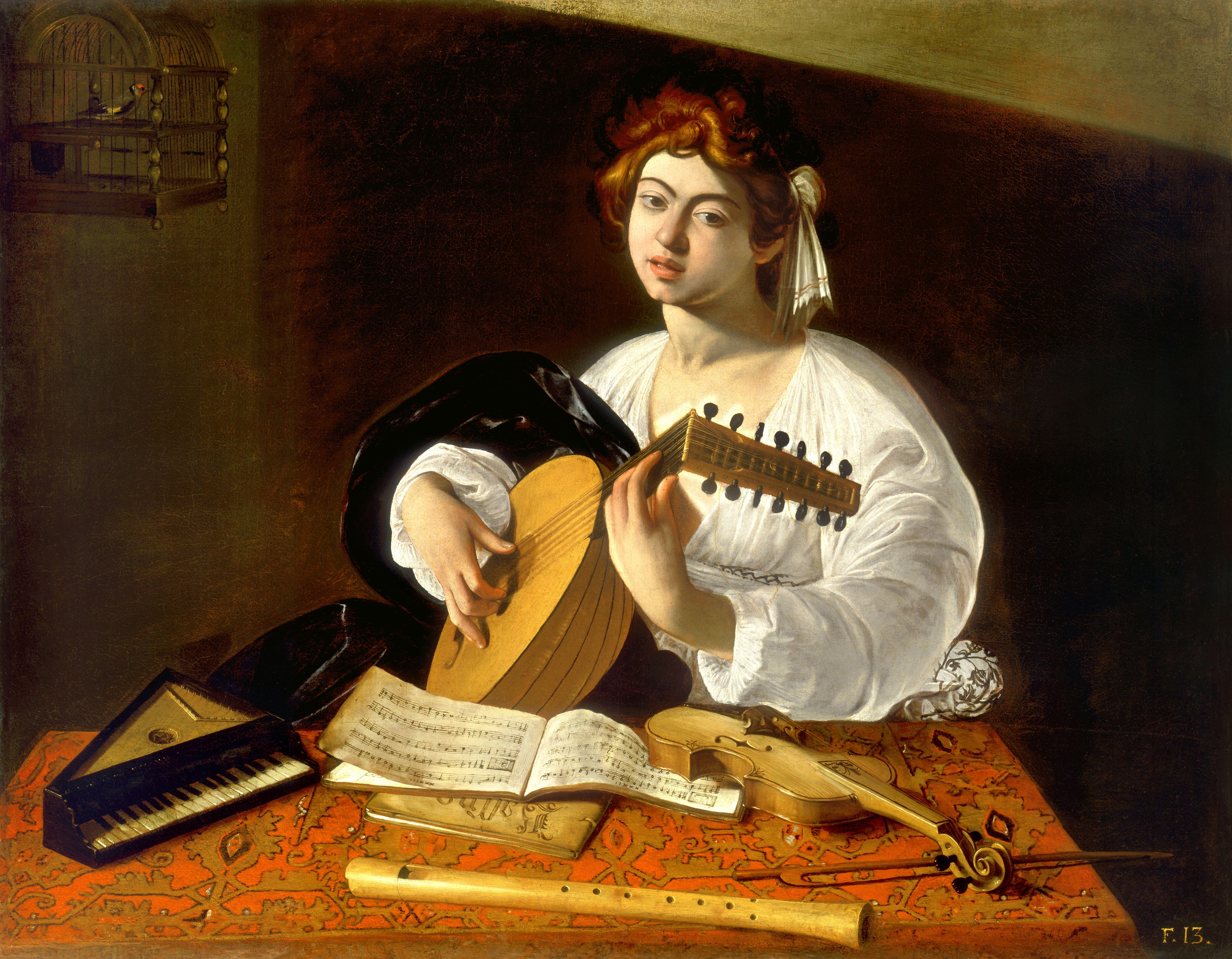 Caravaggio. The Lute Player