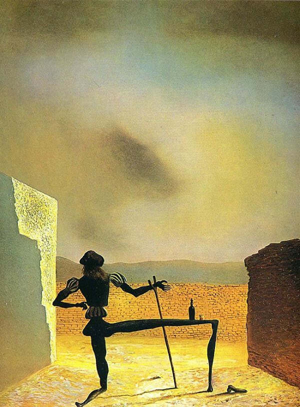Salvador Dalí. The Ghost of Vermeer of Delft