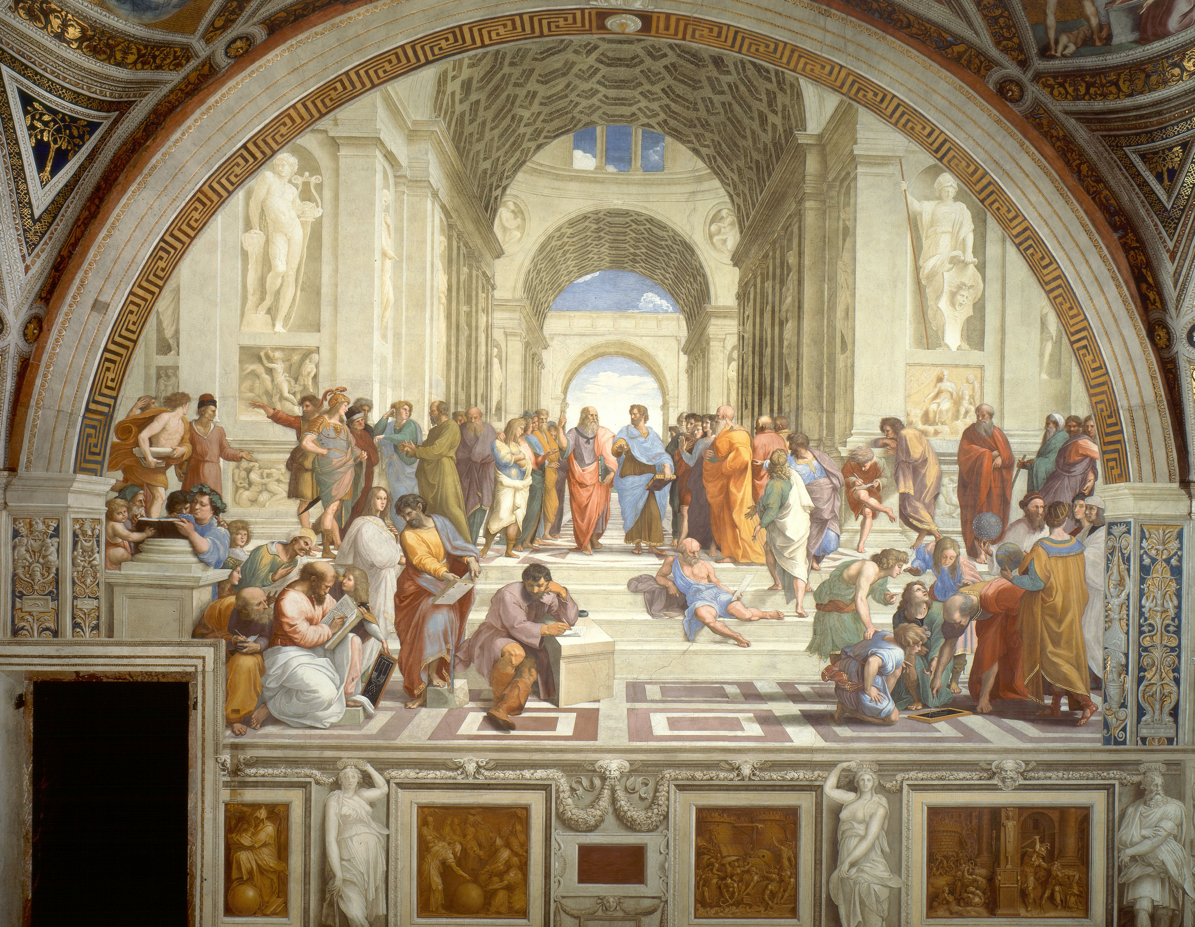 Raphael. The School of Athens (fresco)